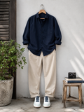 Lilen jeans-cotton shirt (combo)