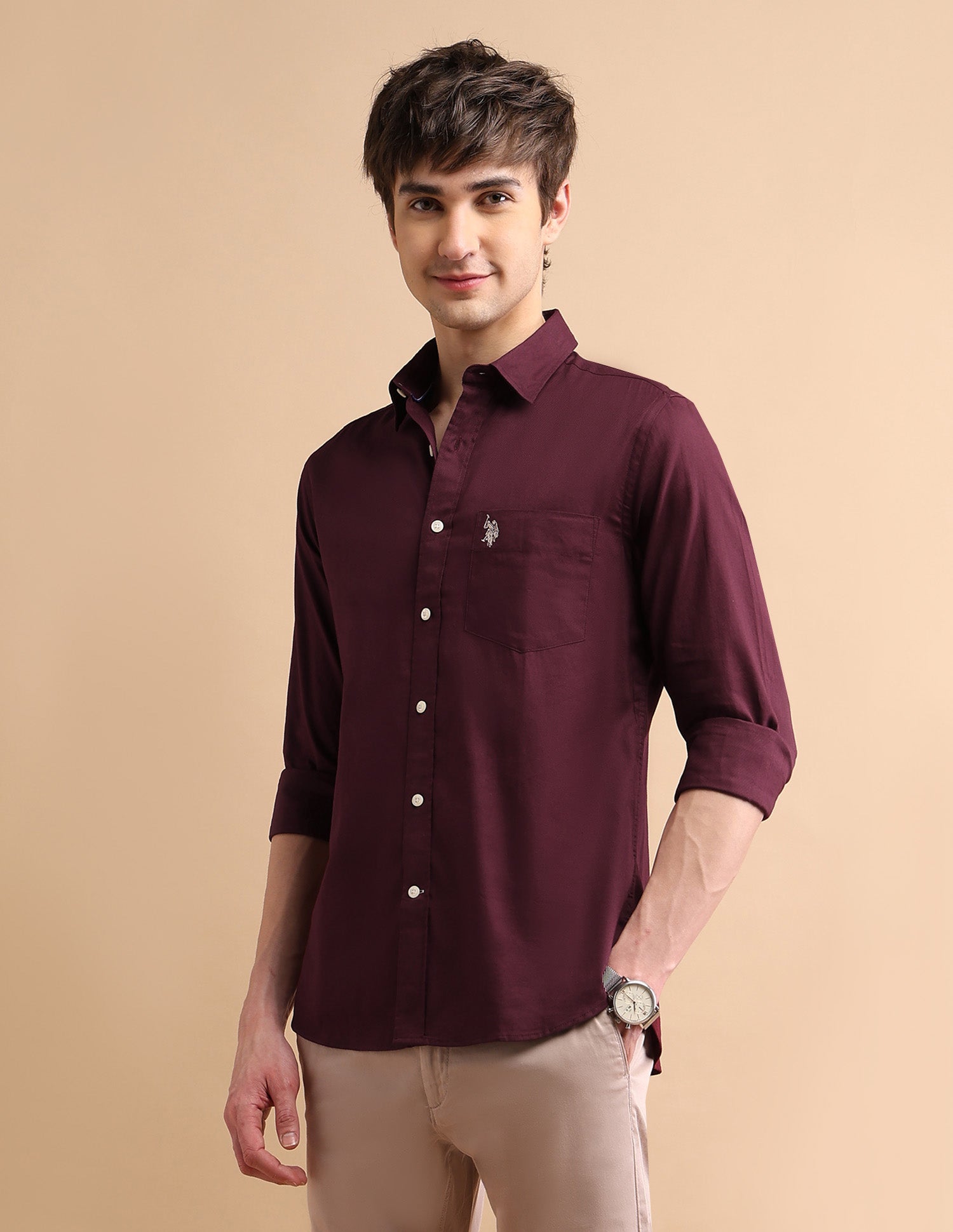 Cotton dubby shirt